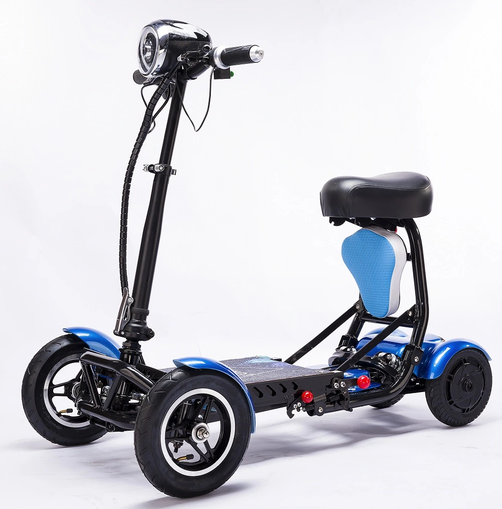 4 Wheel Dual Motor Mobility Folding Electric Scooter Bike for Adult